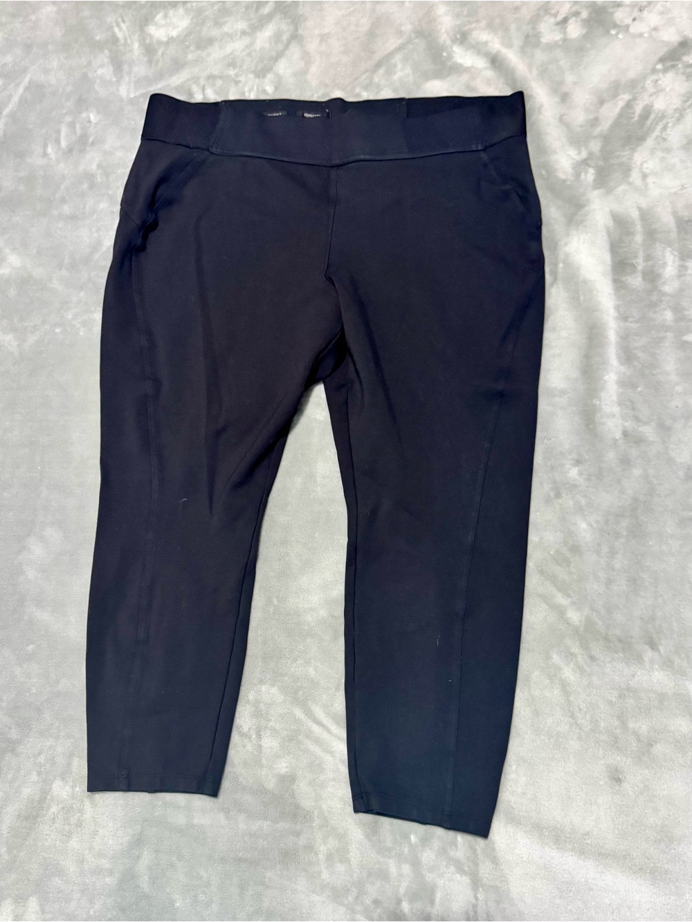 Simply Vera Vera Wang Black Ankle Stretch Skinny Pants PXL